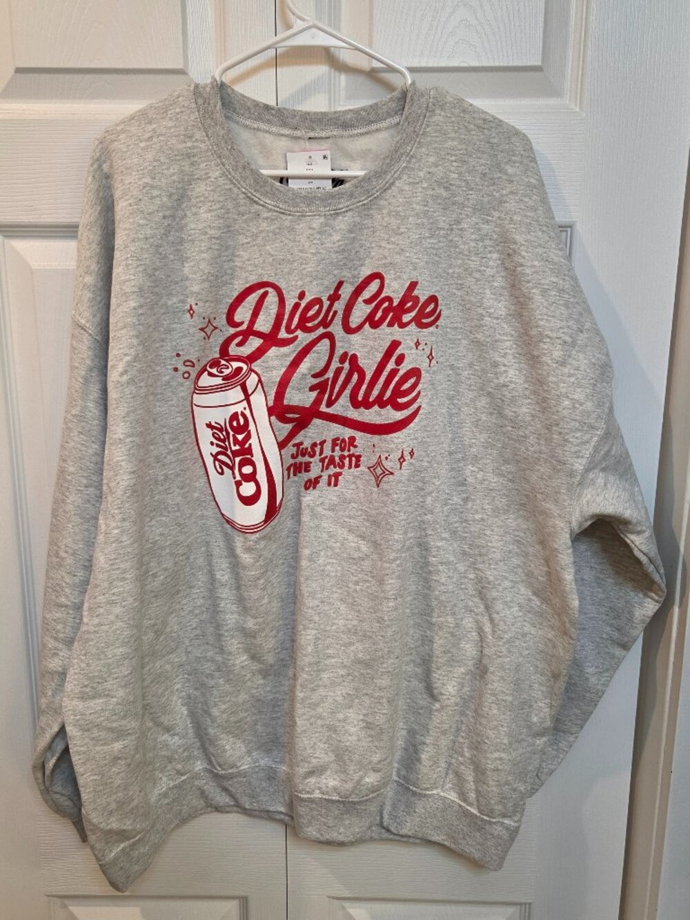 Women's Diet Coke Girlie Crewneck Sweatshirt XXL